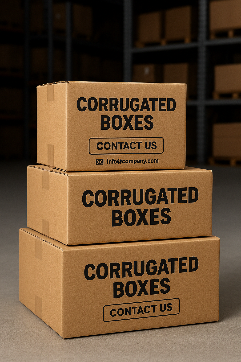 corrugated boxes big